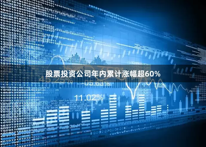 股票投资公司年内累计涨幅超60%